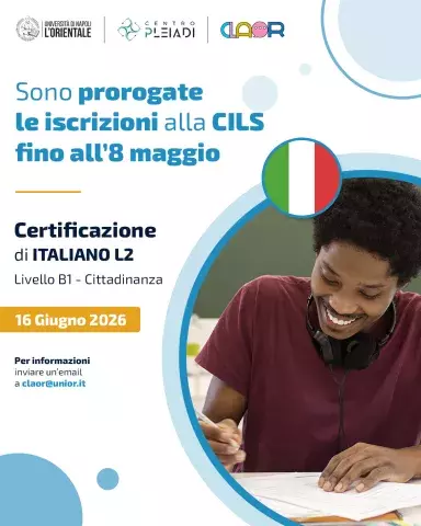 Proroga iscrizioni per la certificazione Cils B1 Cittadinanza