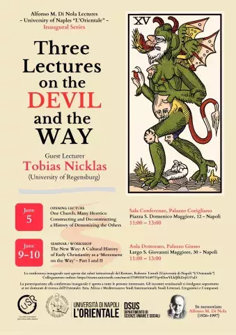 Alfonso M. Di Nola Lectures – Three Lectures on the Devil and the Way