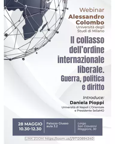 Il collasso dell'ordine internazionale liberale. Guerra, politica e diritto