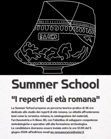 Summer School “I reperti di età romana”