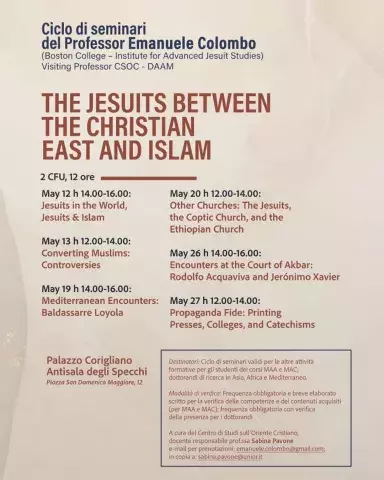 The Jesuits between the Christian East and Islam