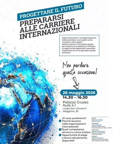  Progettare il futuro. Prepararsi alle carriere internazionali