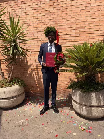 UNICORE all’Orientale: Mohamed Anur Kuku consegue la laurea magistrale