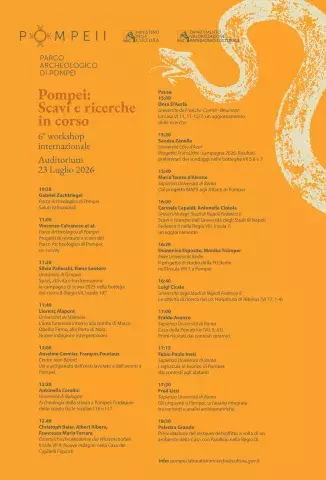 Pompei: scavi e ricerche in corso