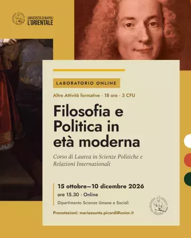 Filosofia e Politica in età moderna