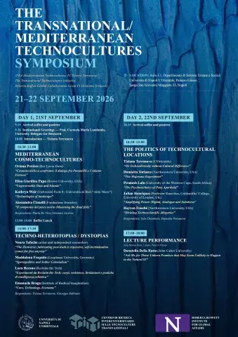 The Transnational/Mediterranean Technocultures Symposium