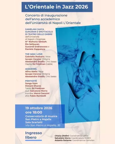  L'Orientale in Jazz 2026