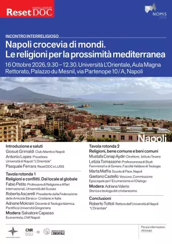 Napoli crocevia di mondi. Le religioni per la prossimità mediterranea