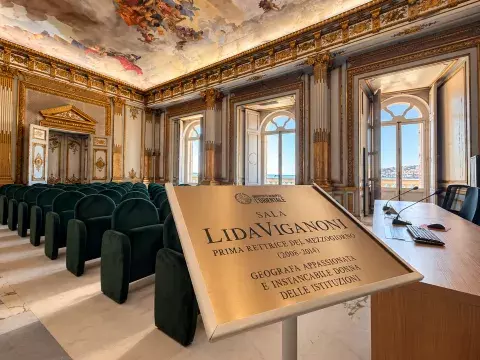 La Sala Conferenze di Palazzo Du Mesnil intitolata a Lida Viganoni